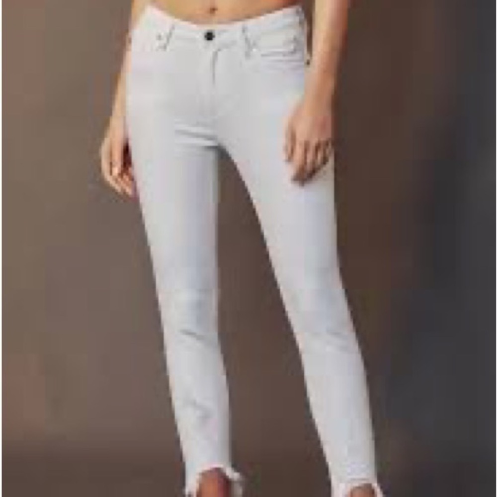 ⭐️oak+fort Skinny Frayed Hem Ankle Jeans⭐️
